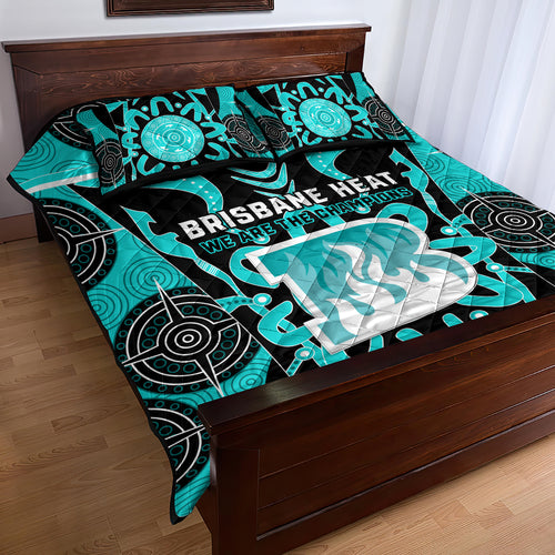 Custom Brisbane Heat Quilt Bed Set We Are The Champions Aboriginal Art