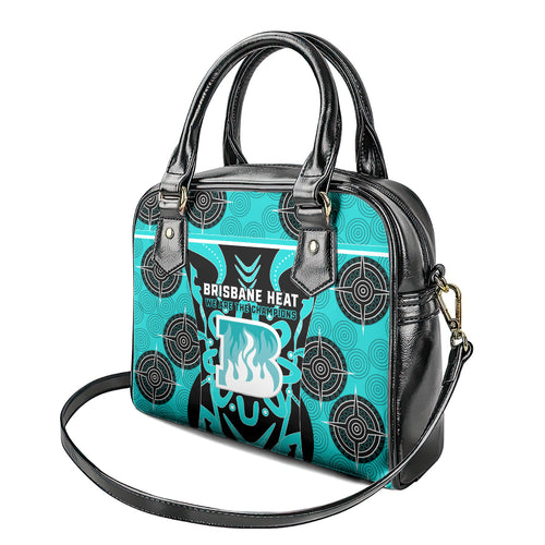 Custom Brisbane Heat Shoulder Handbag We Are The Champions Aboriginal Art