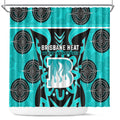 Custom Brisbane Heat Shower Curtain We Are The Champions Aboriginal Art