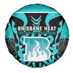 Custom Brisbane Heat Spare Tire Cover We Are The Champions Aboriginal Art