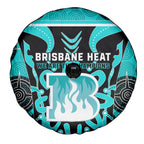 Custom Brisbane Heat Spare Tire Cover We Are The Champions Aboriginal Art