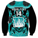 Custom Brisbane Heat Sweatshirt We Are The Champions Aboriginal Art