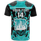 Custom Brisbane Heat T Shirt We Are The Champions Aboriginal Art