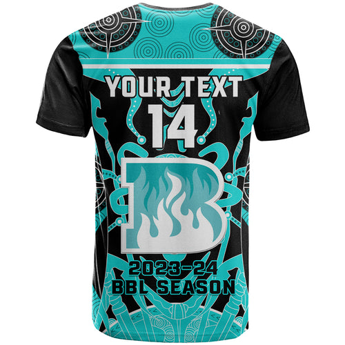 Custom Brisbane Heat T Shirt We Are The Champions Aboriginal Art