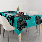 Custom Brisbane Heat Tablecloth We Are The Champions Aboriginal Art