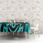 Custom Brisbane Heat Tablecloth We Are The Champions Aboriginal Art