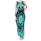 Custom Brisbane Heat Tank Maxi Dress We Are The Champions Aboriginal Art