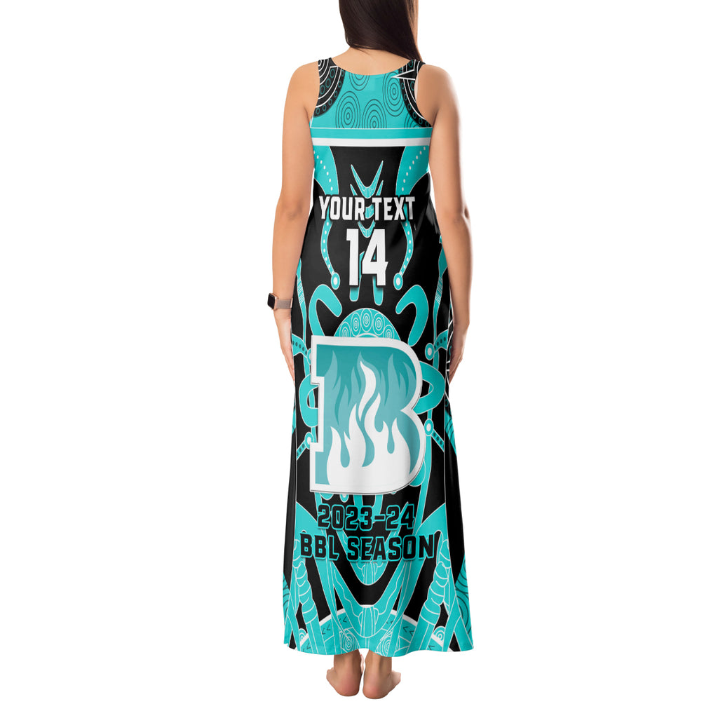Custom Brisbane Heat Tank Maxi Dress We Are The Champions Aboriginal Art