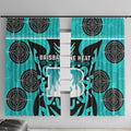Custom Brisbane Heat Window Curtain We Are The Champions Aboriginal Art