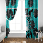 Custom Brisbane Heat Window Curtain We Are The Champions Aboriginal Art