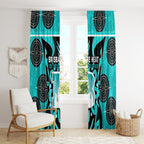 Custom Brisbane Heat Window Curtain We Are The Champions Aboriginal Art