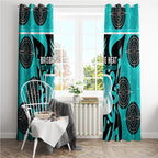 Custom Brisbane Heat Window Curtain We Are The Champions Aboriginal Art