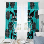 Custom Brisbane Heat Window Curtain We Are The Champions Aboriginal Art