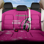 Personalised BBL Sydney Sixers Back Car Seat Cover 4th Champions 2024 New History