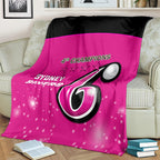 Personalised BBL Sydney Sixers Blanket 4th Champions 2024 New History