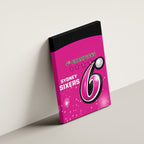 Personalised BBL Sydney Sixers Canvas Wall Art 4th Champions 2024 New History
