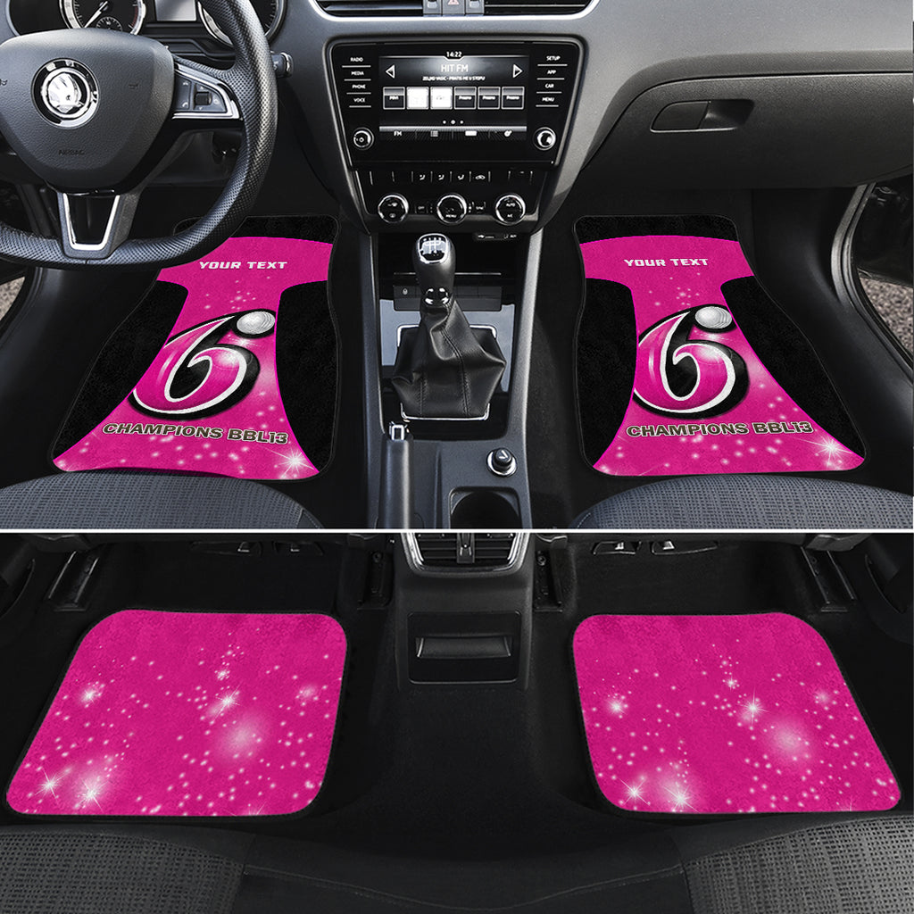 Personalised BBL Sydney Sixers Car Mats 4th Champions 2024 New History