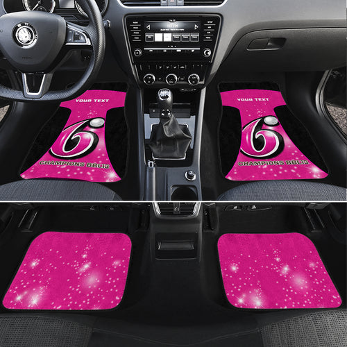 Personalised BBL Sydney Sixers Car Mats 4th Champions 2024 New History