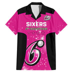 Personalised BBL Sydney Sixers Family Matching Mermaid Dress and Hawaiian Shirt 4th Champions 2024 New History