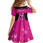 Personalised BBL Sydney Sixers Family Matching Off Shoulder Long Sleeve Dress and Hawaiian Shirt 4th Champions 2024 New History