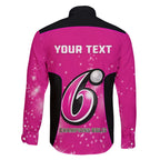 Personalised BBL Sydney Sixers Family Matching Tank Maxi Dress and Hawaiian Shirt 4th Champions 2024 New History