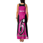 Personalised BBL Sydney Sixers Family Matching Tank Maxi Dress and Hawaiian Shirt 4th Champions 2024 New History