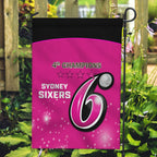 Personalised BBL Sydney Sixers Garden Flag 4th Champions 2024 New History