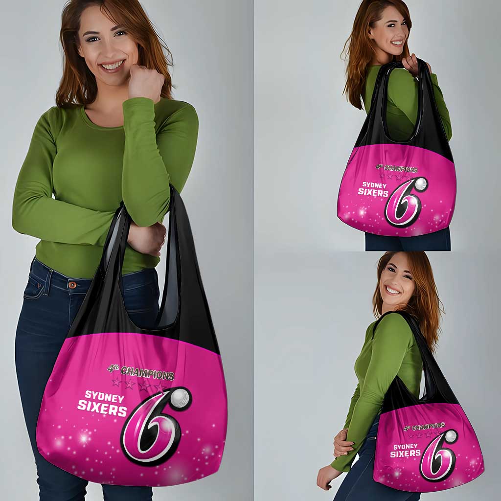 BBL Sydney Sixers Grocery Bag 4th Champions 2024 New History