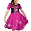 Personalised BBL Sydney Sixers Kid Short Sleeve Dress 4th Champions 2024 New History