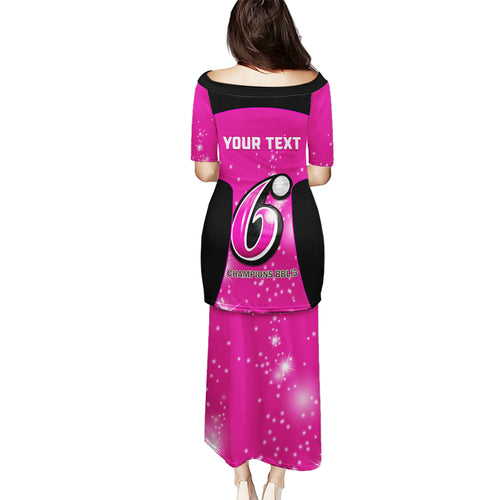 Personalised BBL Sydney Sixers Puletasi 4th Champions 2024 New History