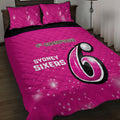 Personalised BBL Sydney Sixers Quilt Bed Set 4th Champions 2024 New History