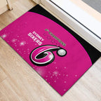 Personalised BBL Sydney Sixers Rubber Doormat 4th Champions 2024 New History