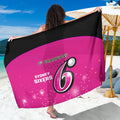 Personalised BBL Sydney Sixers Sarong 4th Champions 2024 New History