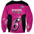 Personalised BBL Sydney Sixers Sweatshirt 4th Champions 2024 New History