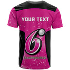 Personalised BBL Sydney Sixers T Shirt 4th Champions 2024 New History