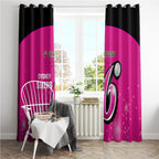 Personalised BBL Sydney Sixers Window Curtain 4th Champions 2024 New History
