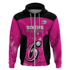 Personalised BBL Sydney Sixers Zip Hoodie 4th Champions 2024 New History