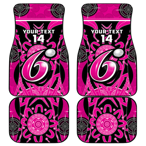 Custom Sydney Sixers Car Mats We Are The Champions Aboriginal Art