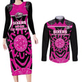 Custom Sydney Sixers Couples Matching Long Sleeve Bodycon Dress and Long Sleeve Button Shirt We Are The Champions Aboriginal Art