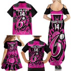 Custom Sydney Sixers Family Matching Summer Maxi Dress and Hawaiian Shirt We Are The Champions Aboriginal Art