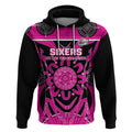 Custom Sydney Sixers Hoodie We Are The Champions Aboriginal Art