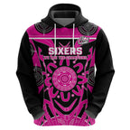 Custom Sydney Sixers Hoodie We Are The Champions Aboriginal Art