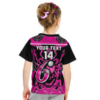 Custom Sydney Sixers Kid T Shirt We Are The Champions Aboriginal Art