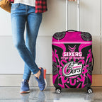 Custom Sydney Sixers Luggage Cover We Are The Champions Aboriginal Art