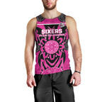 Custom Sydney Sixers Men Tank Top We Are The Champions Aboriginal Art
