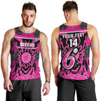 Custom Sydney Sixers Men Tank Top We Are The Champions Aboriginal Art