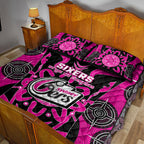Custom Sydney Sixers Quilt Bed Set We Are The Champions Aboriginal Art