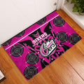 Custom Sydney Sixers Rubber Doormat We Are The Champions Aboriginal Art