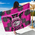 Custom Sydney Sixers Sarong We Are The Champions Aboriginal Art