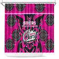 Custom Sydney Sixers Shower Curtain We Are The Champions Aboriginal Art